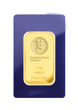50g Gold Minted Bar