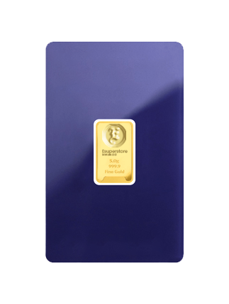 12oz Gold Minted Bar